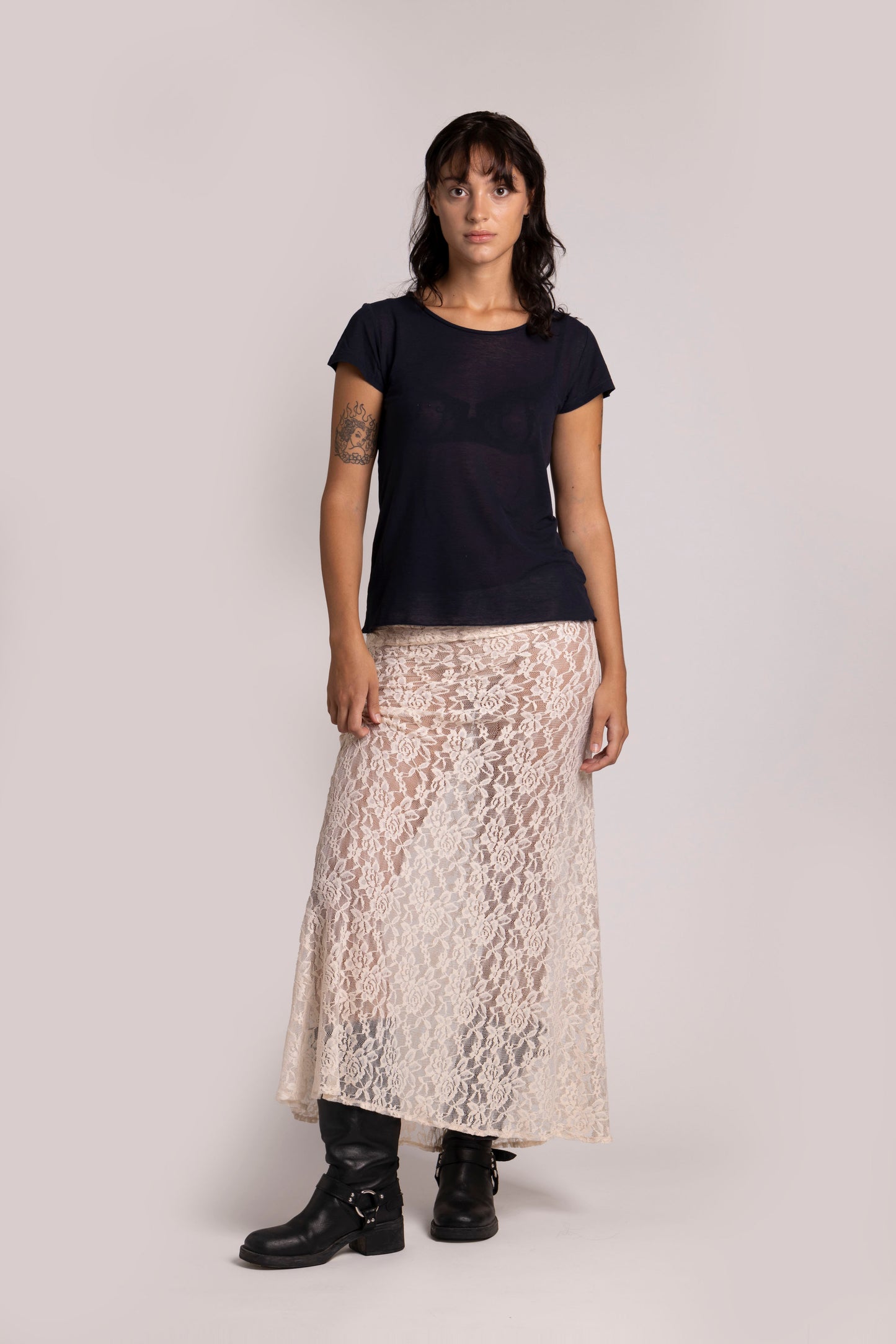Ila Skirt / White Lace